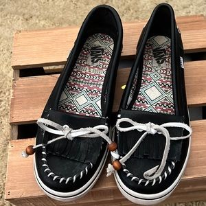 Vans leather moccasins